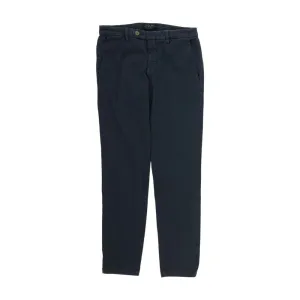 Navy Solid Chino Pants