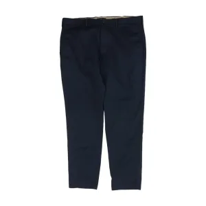 Navy Solid Chino Pants