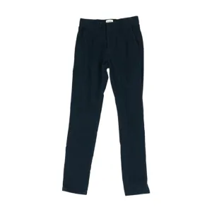 Navy Solid Chino Pants