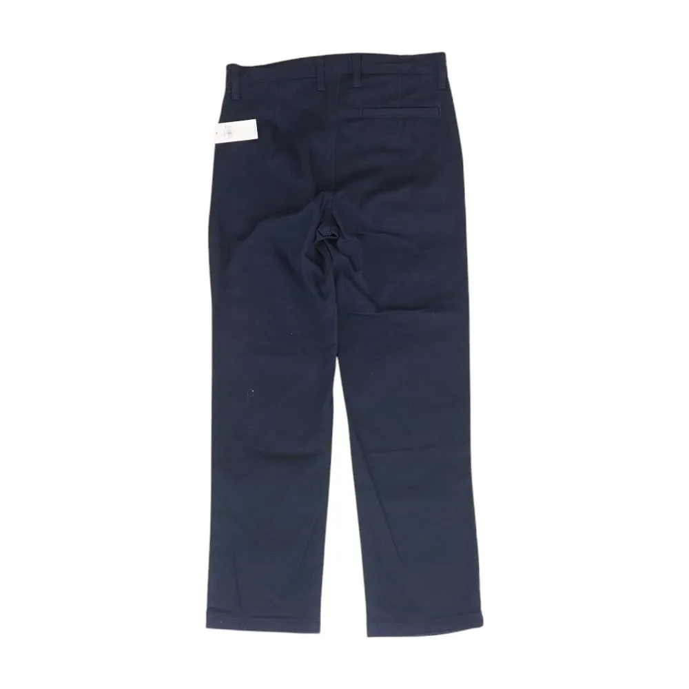 Navy Solid Chino Pants