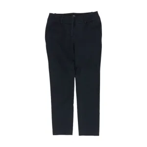 Navy Solid Chino Pants