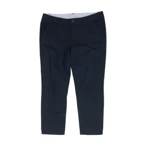 Navy Solid Chino Pants