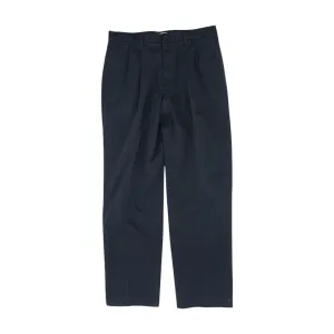 Navy Solid Chino Pants