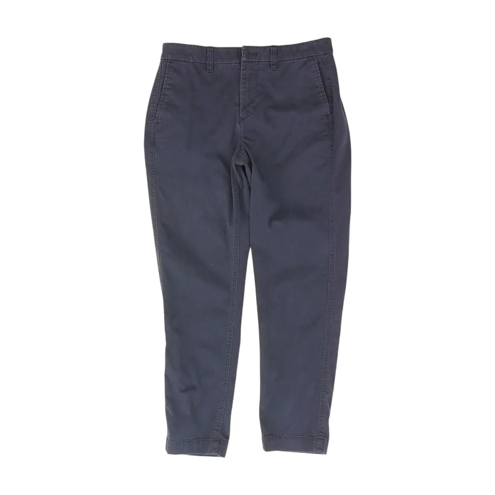 Navy Solid Chino Pants