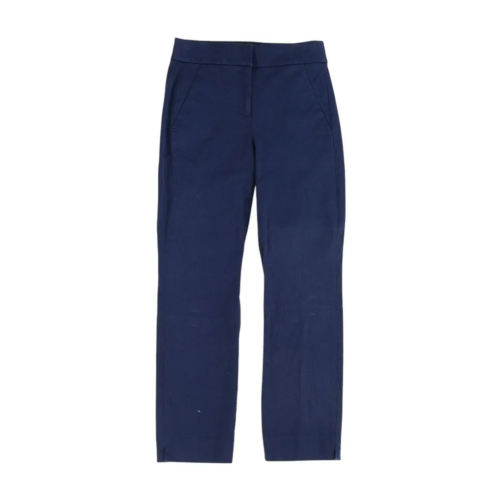 Navy Solid Chino Pants