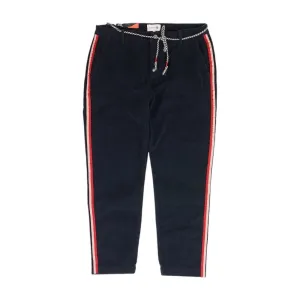 Navy Solid Chino Pants