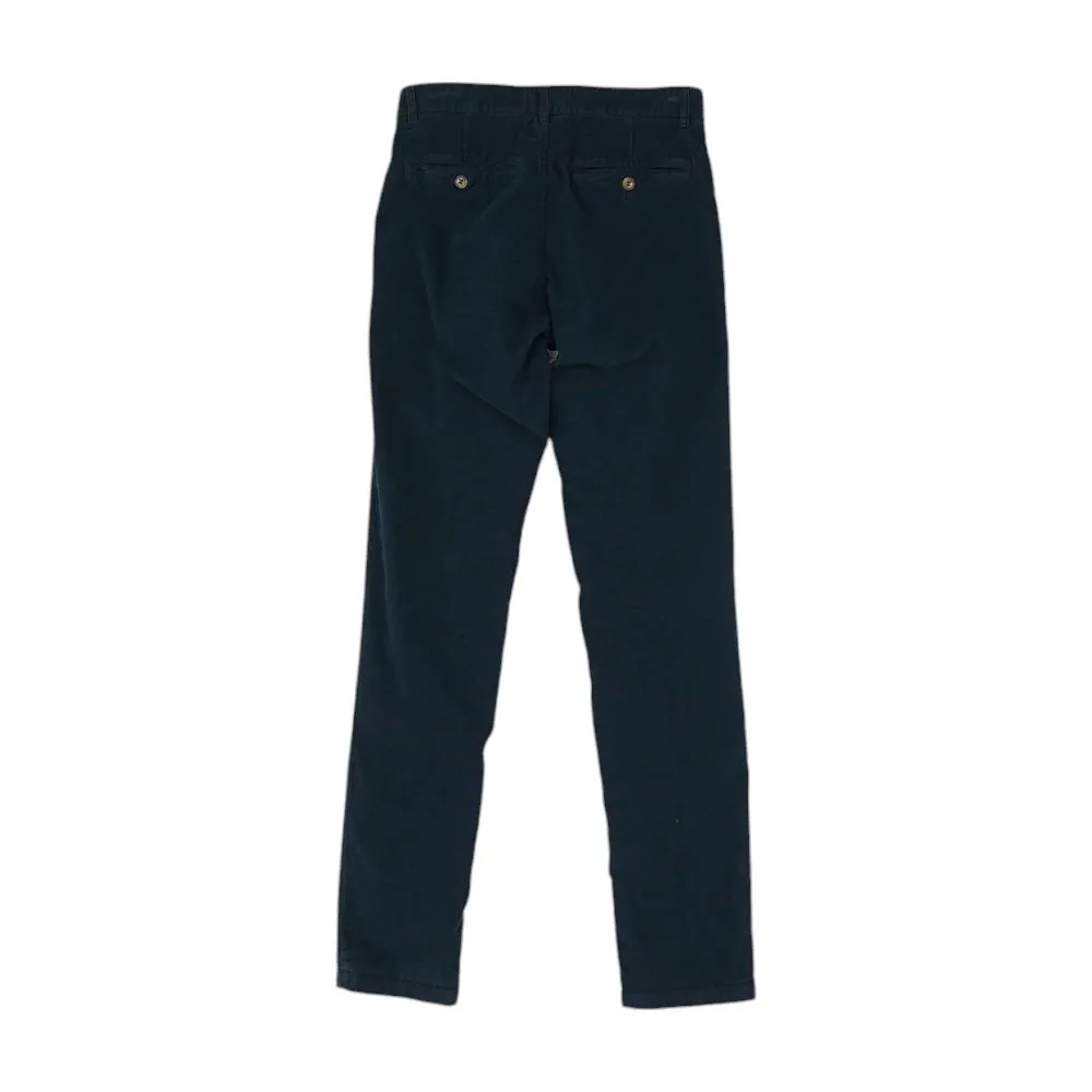 Navy Solid Chino Pants