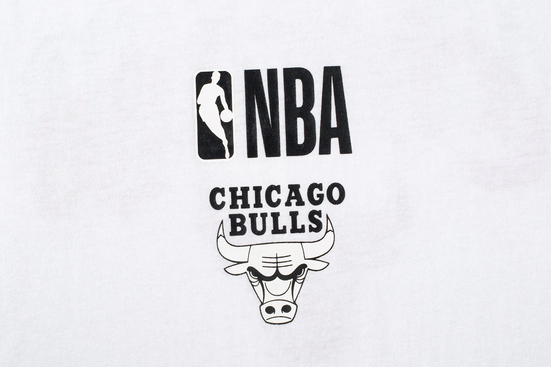 NBA Back Arch Print Long Fit T-Shirt - Chicago Bulls