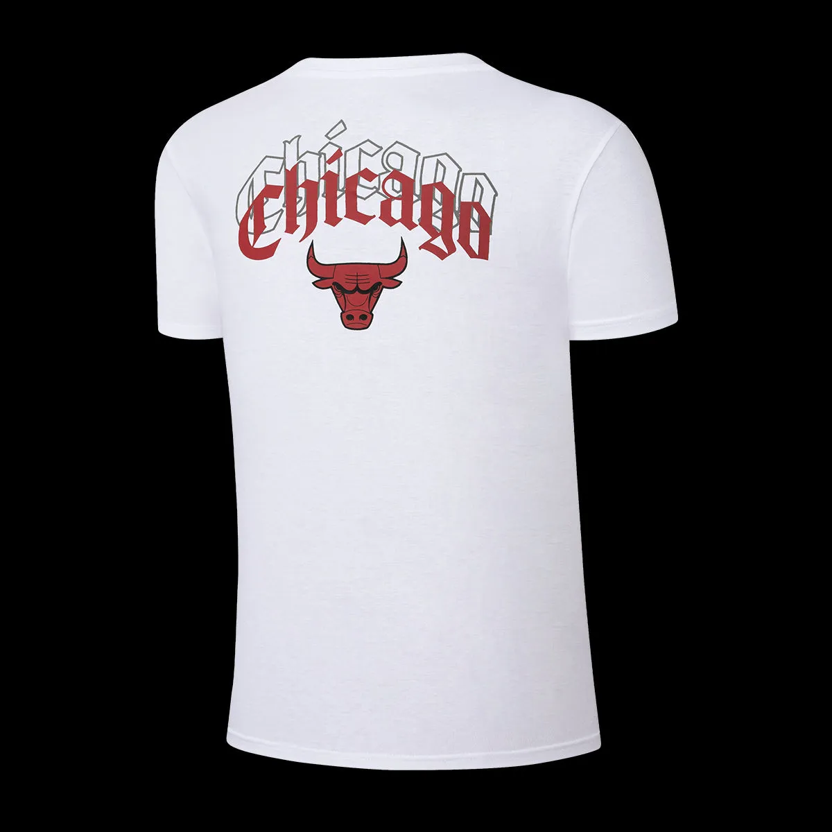 NBA Back Arch Print Long Fit T-Shirt - Chicago Bulls