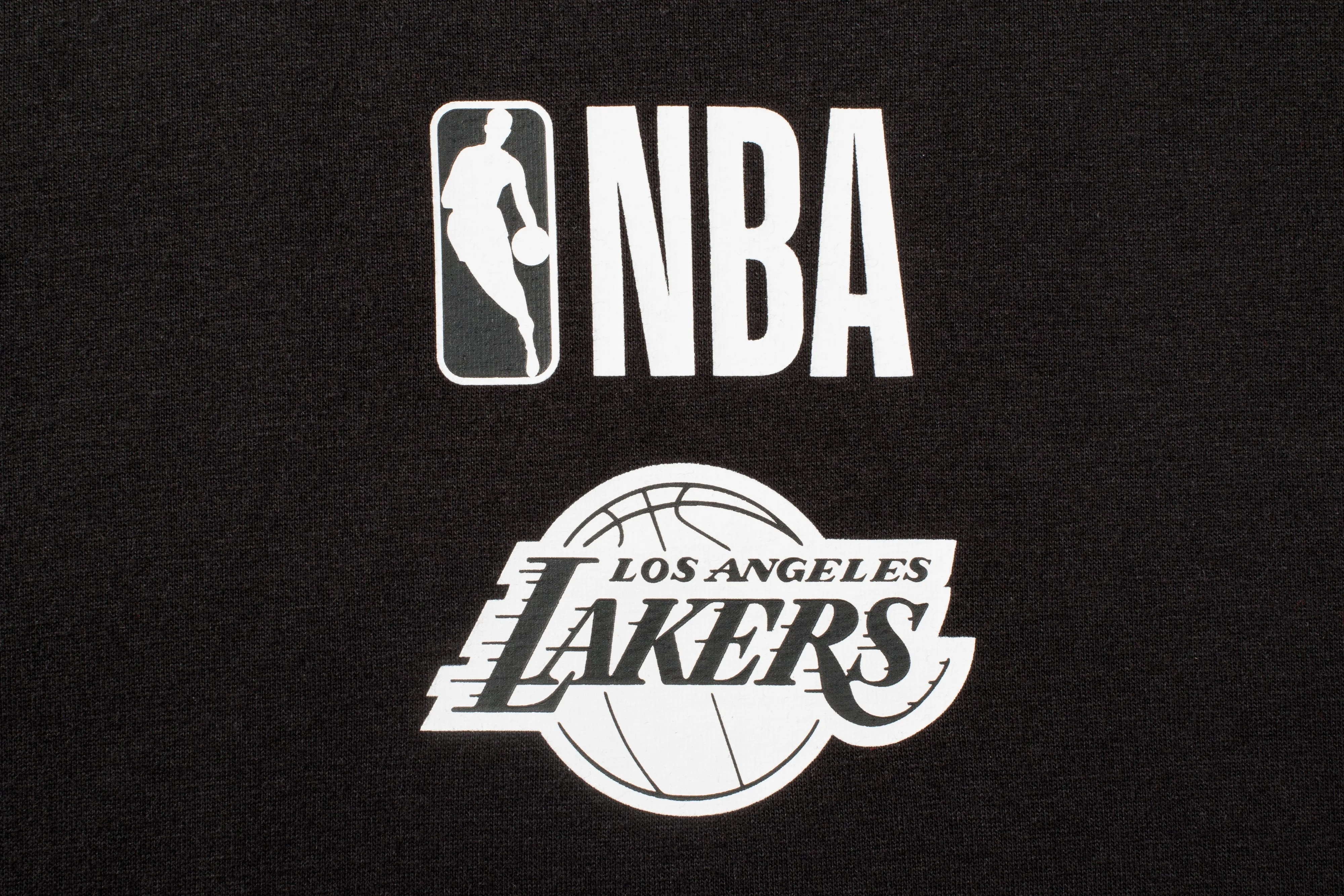 NBA Back Arch Print Long Fit T-Shirt - Los Angeles Lakers