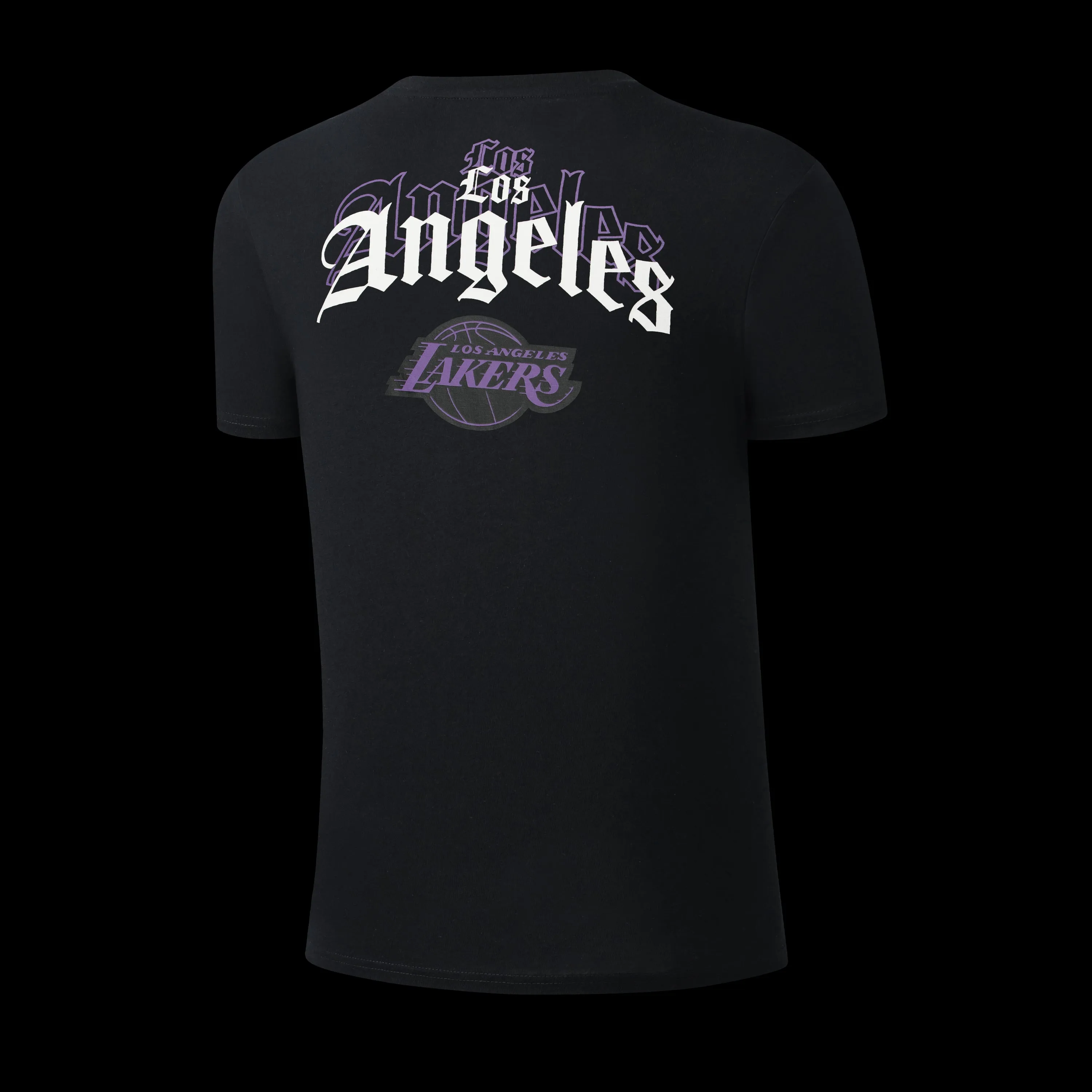 NBA Back Arch Print Long Fit T-Shirt - Los Angeles Lakers