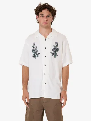 New Growth Bowling Shirt - Heritage White