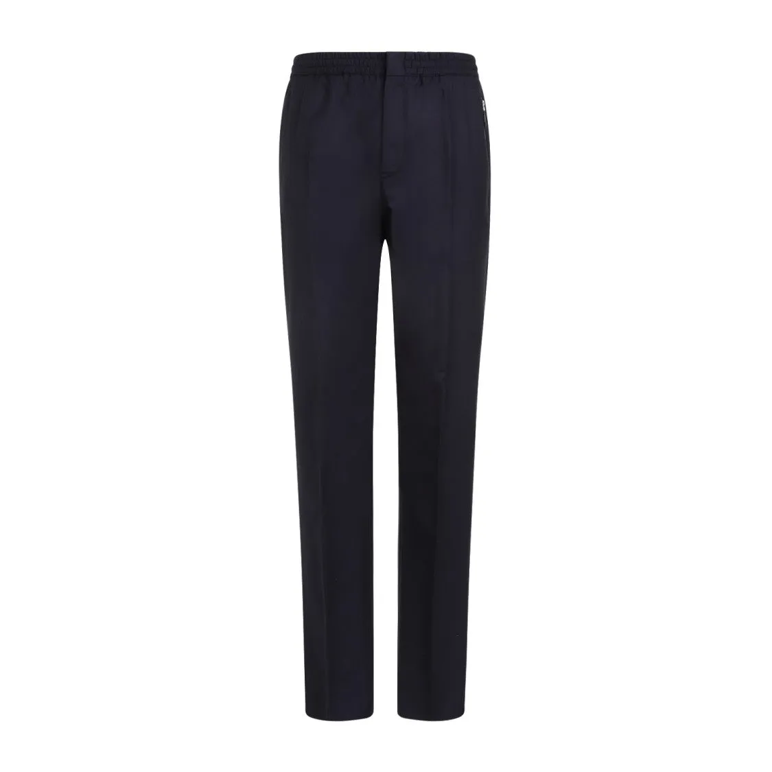 Night Blue Wool Pants