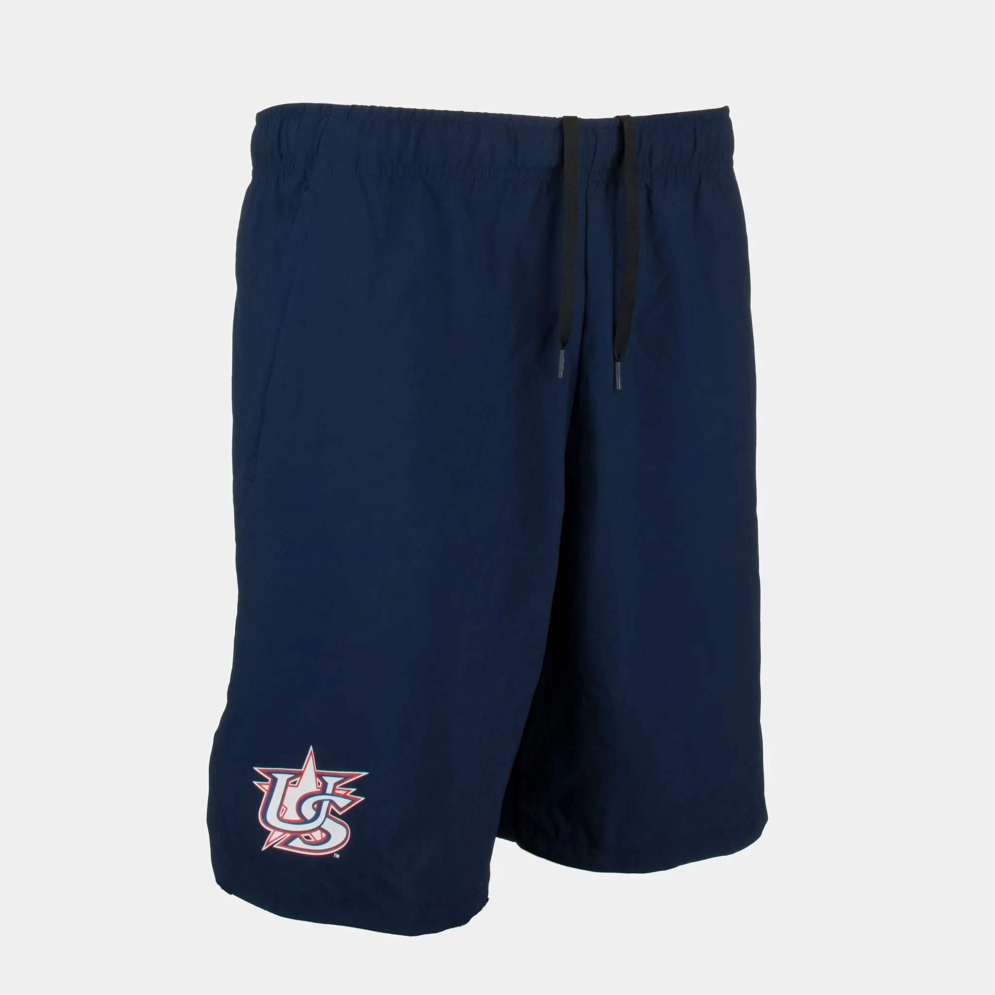 Nike Navy Woven Training Shorts With Pockets