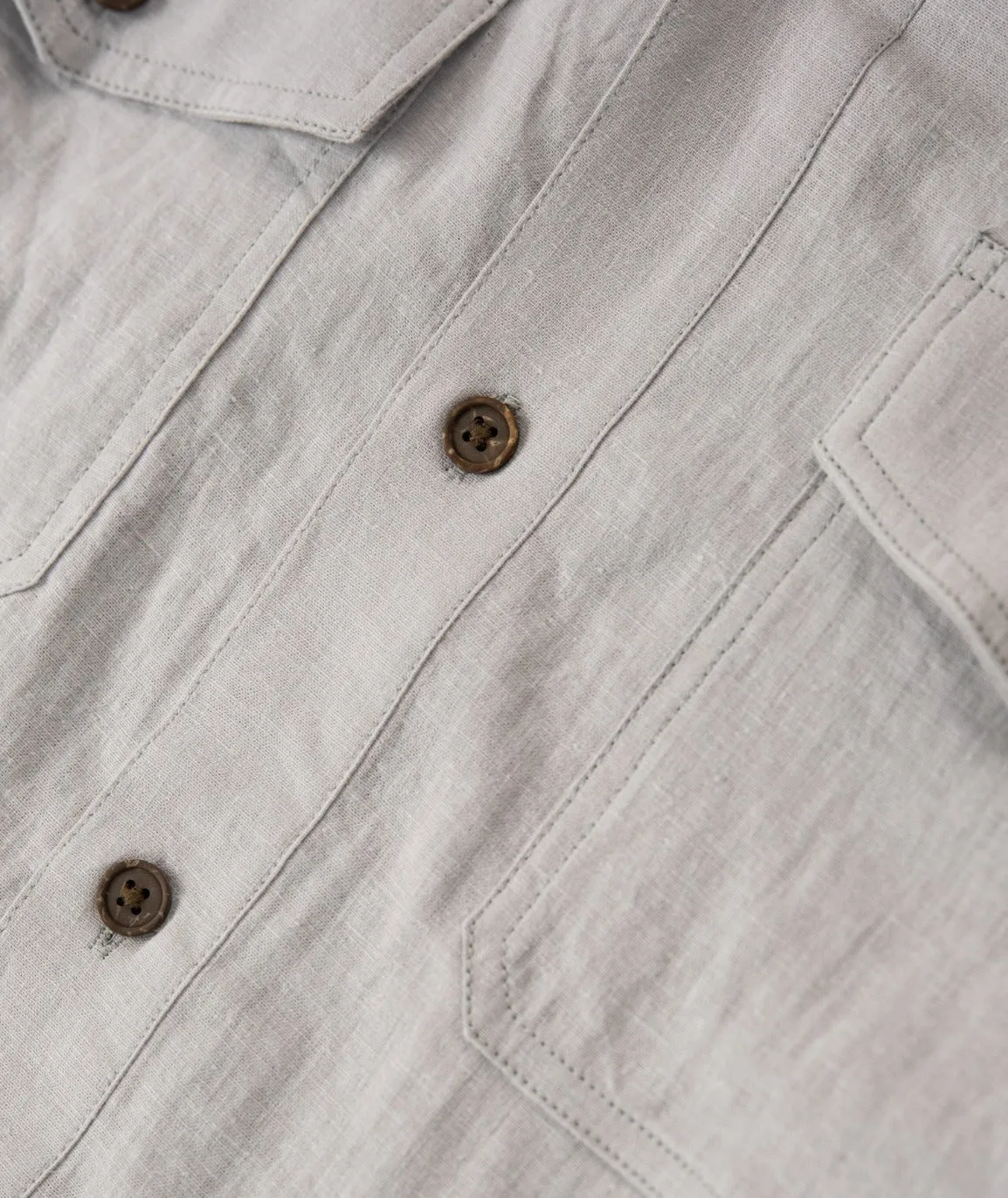 Noah Long Sleeve Shirt - Grey