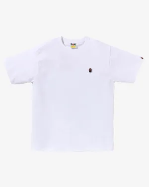 One Point Tee White