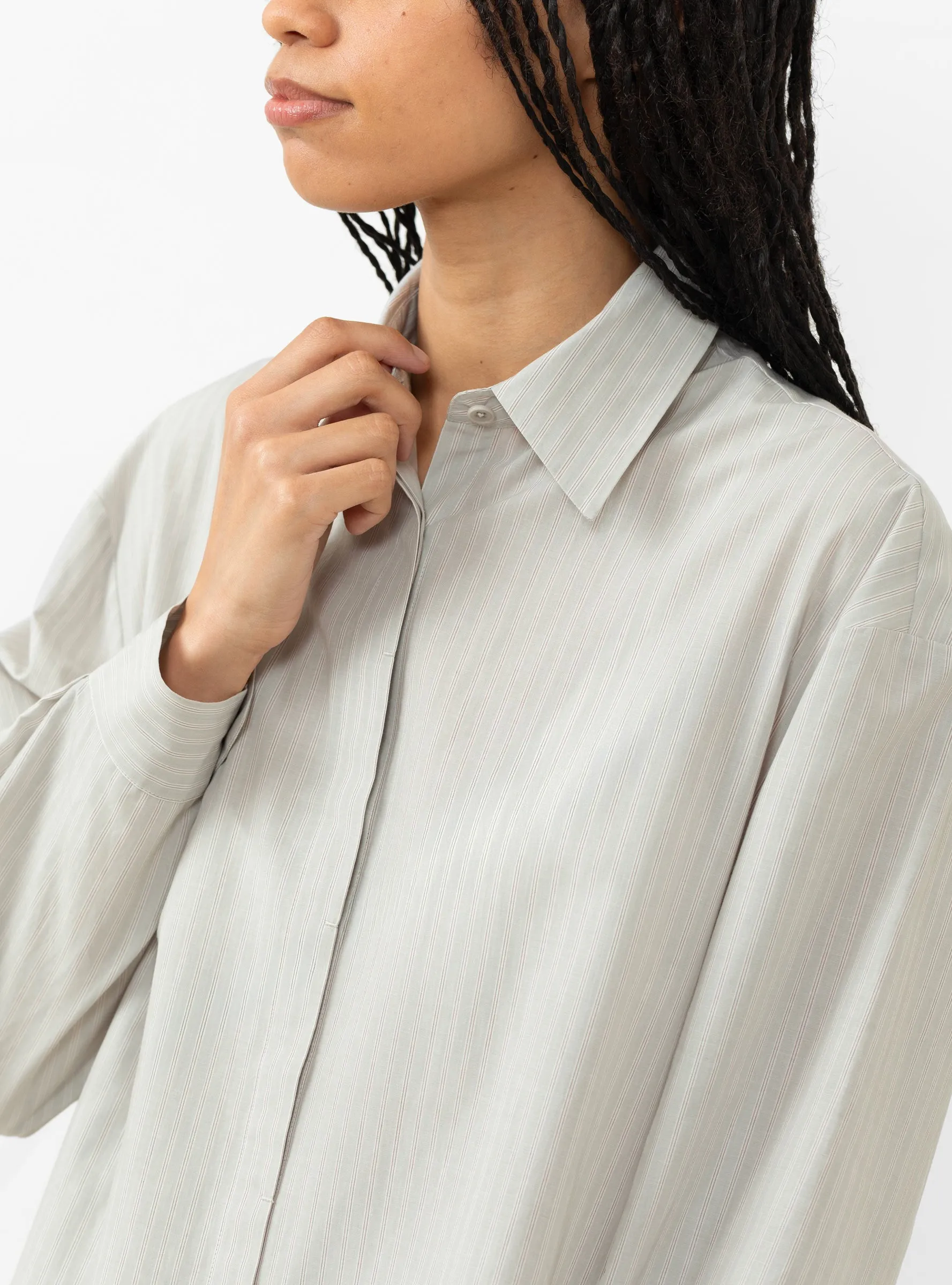Oversized Shirt Stripe
