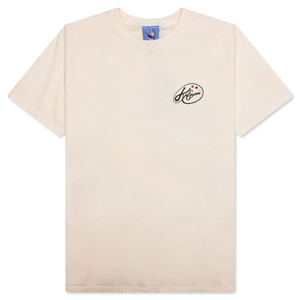 Paint Palette Tee - Cream
