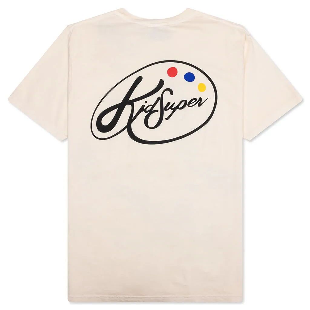 Paint Palette Tee - Cream