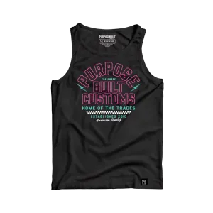 PB Customs Retro Tank, Black