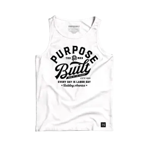 PB Script Tank, White