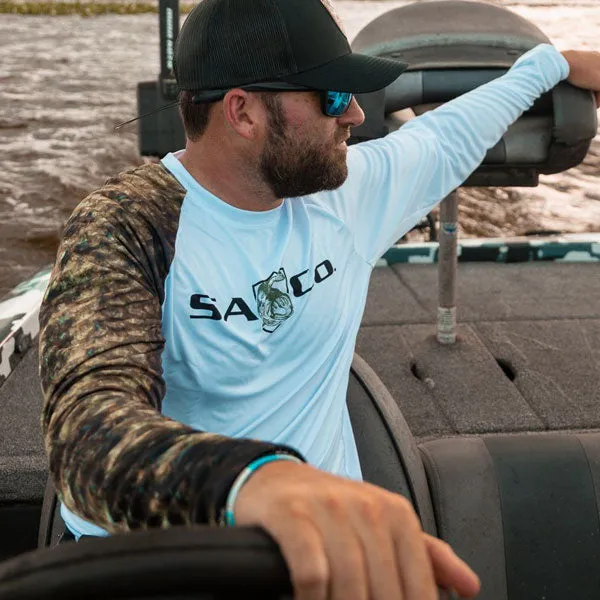 Performance Long Sleeve Shirt | White | Bass