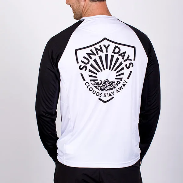 Performance Long Sleeve Shirt | White | Sunny Days
