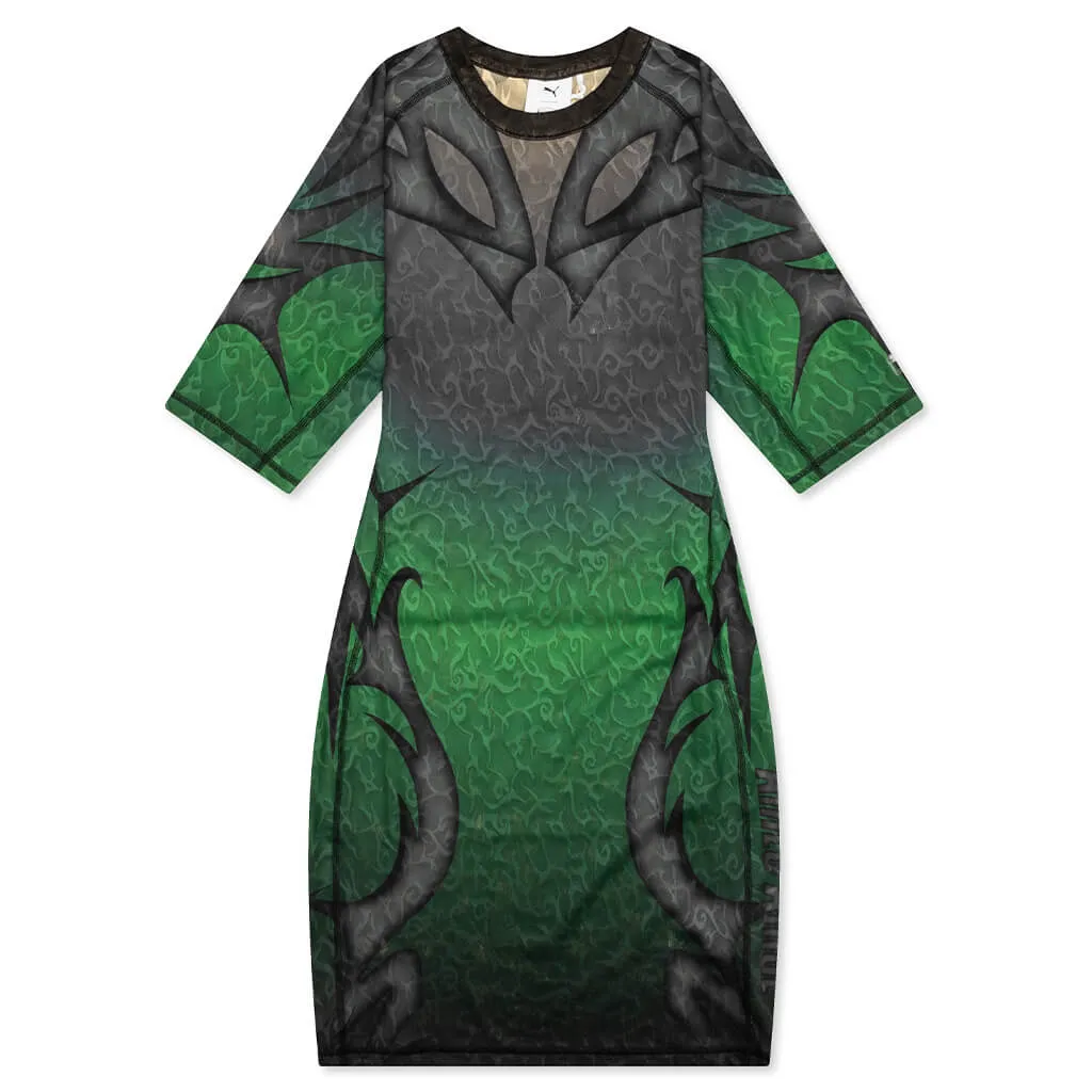 Puma x Aries Dress - Fluorescent Green
