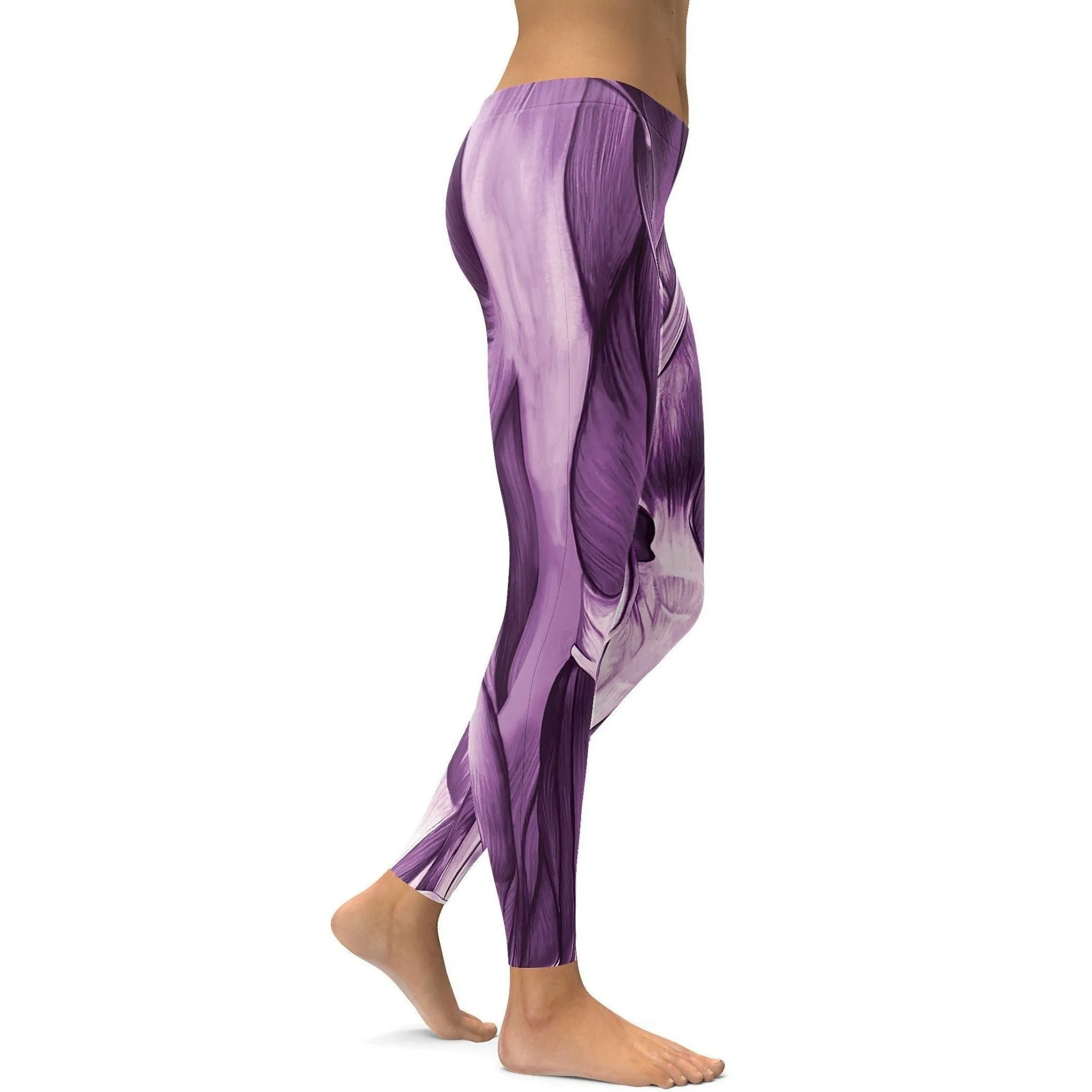 Purple Muscles Leggings