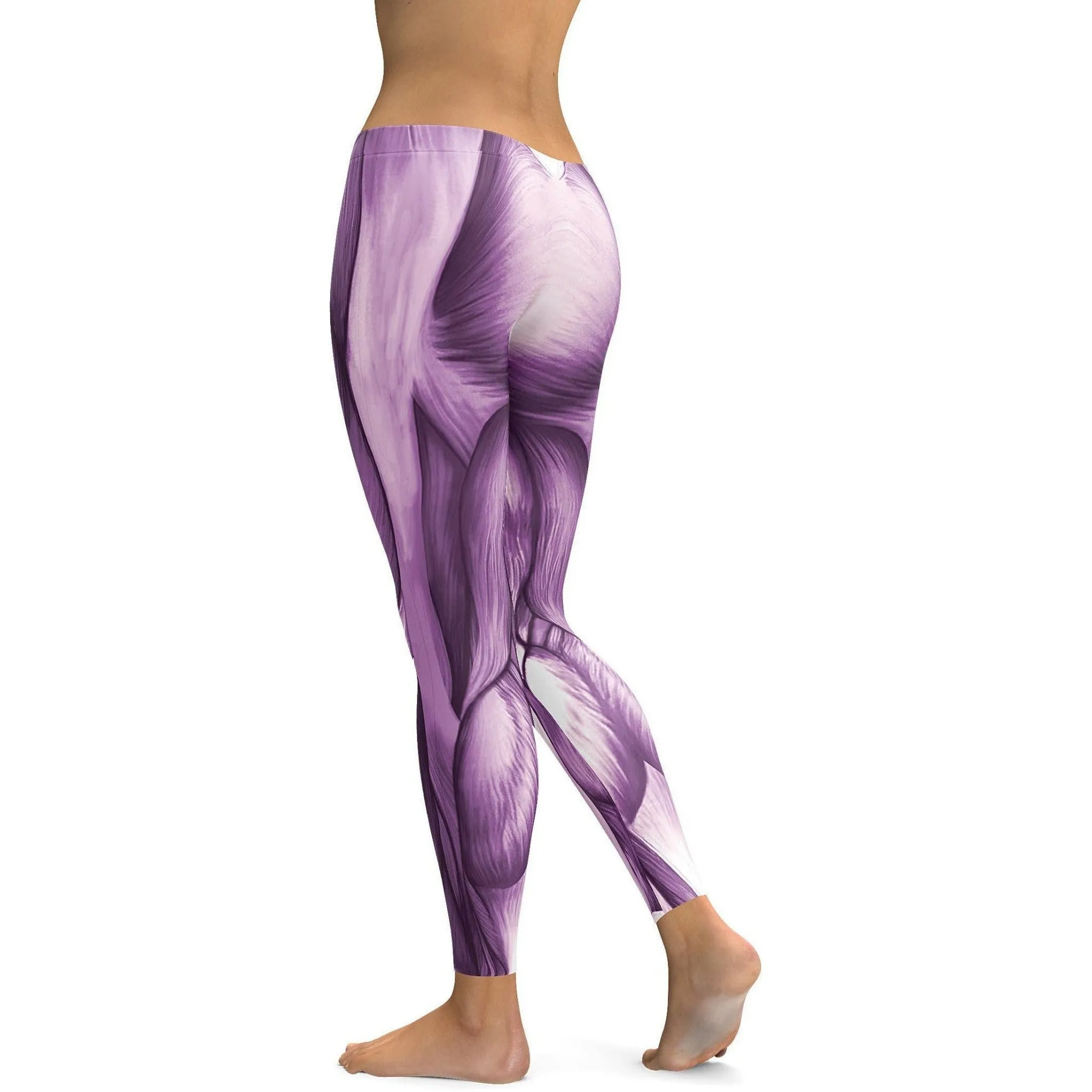 Purple Muscles Leggings