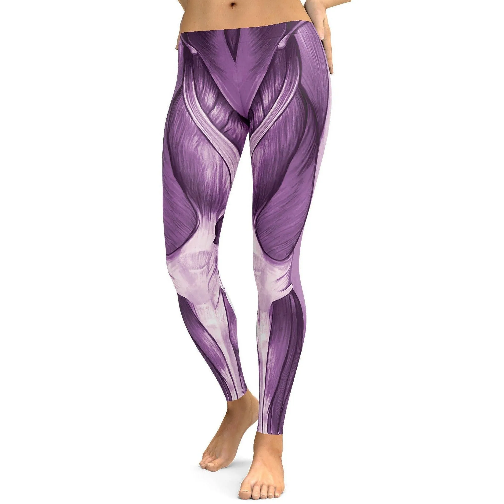 Purple Muscles Leggings