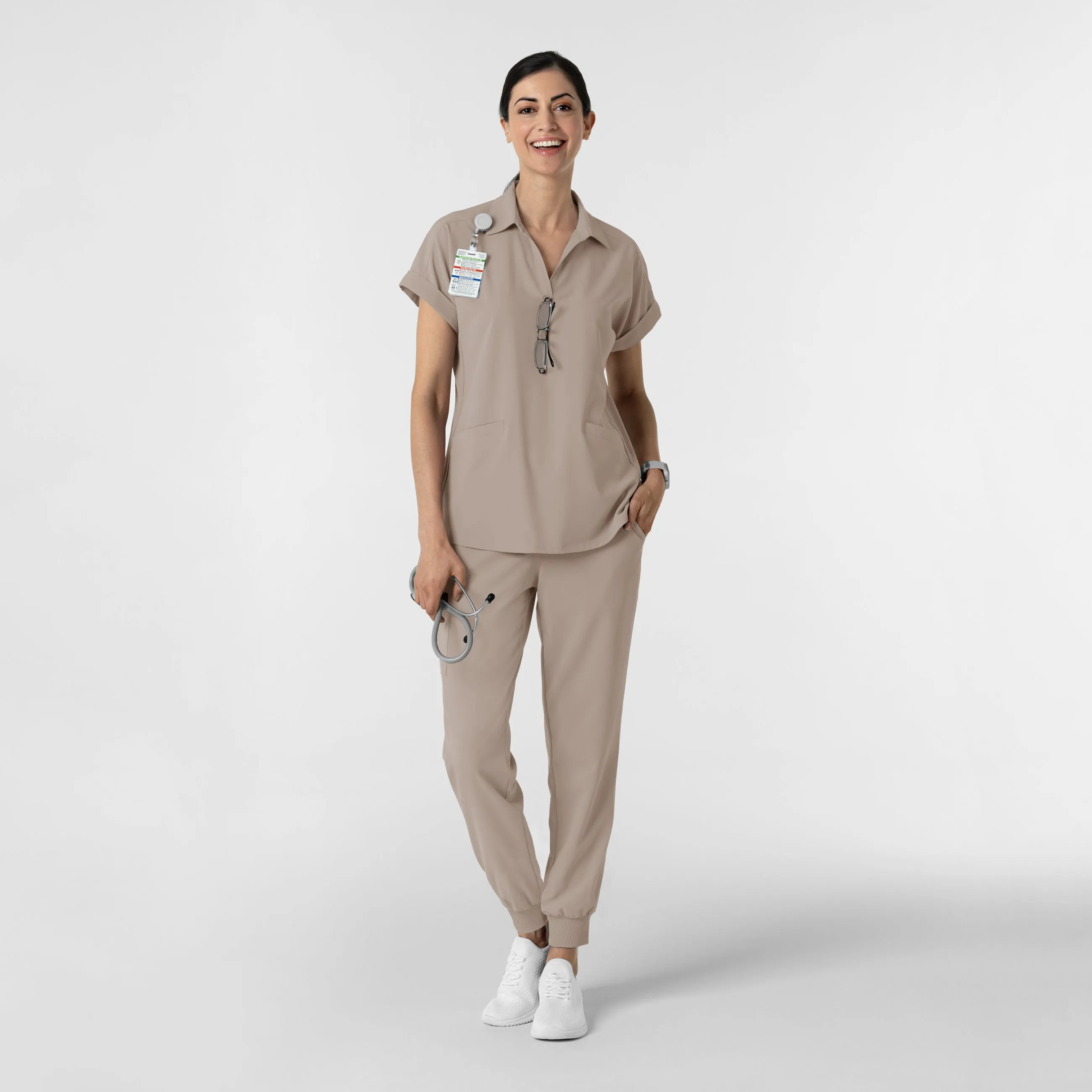 RENEW Women's Jogger Scrub Pant - Haze