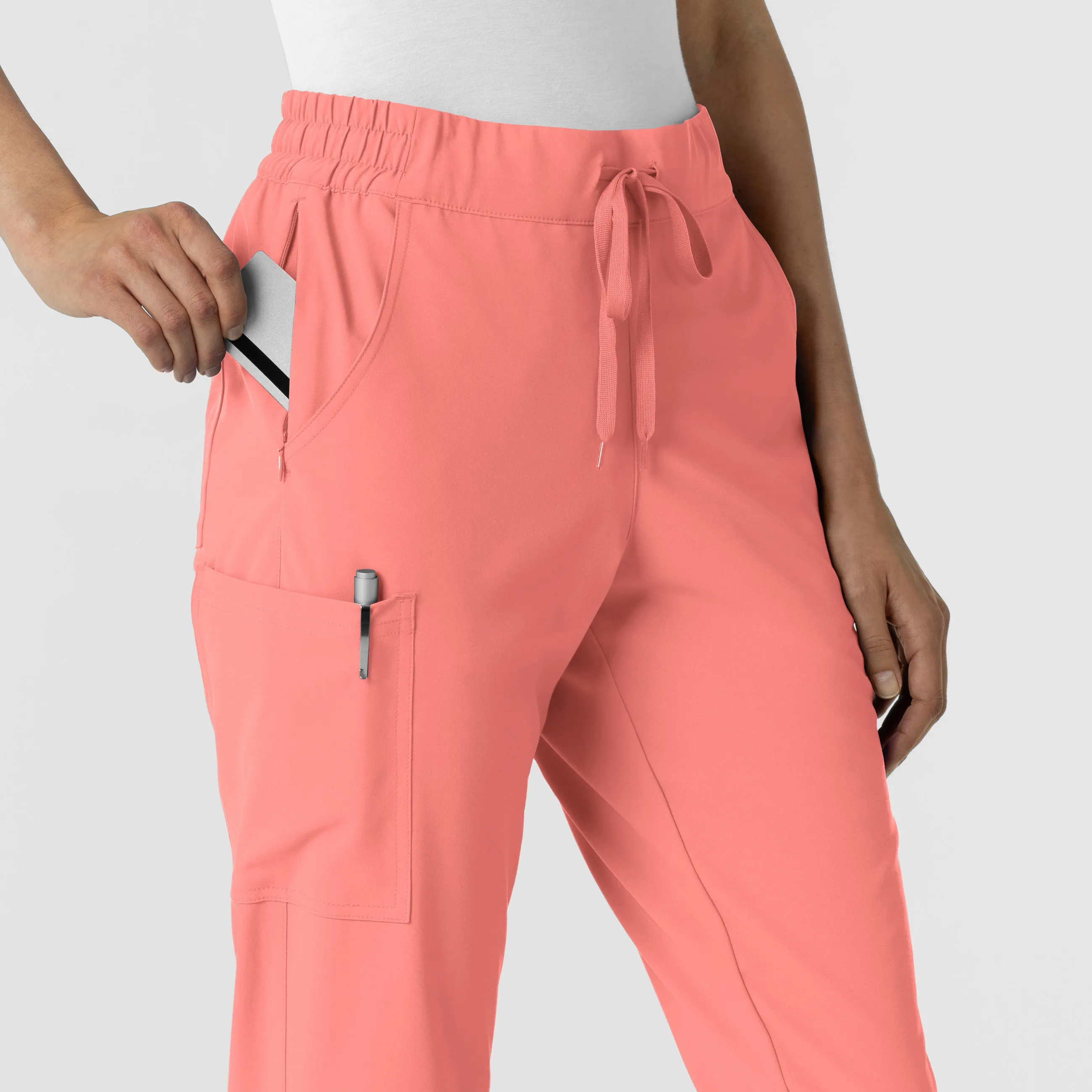 RENEW Women's Jogger Scrub Pant - Paradise Pink