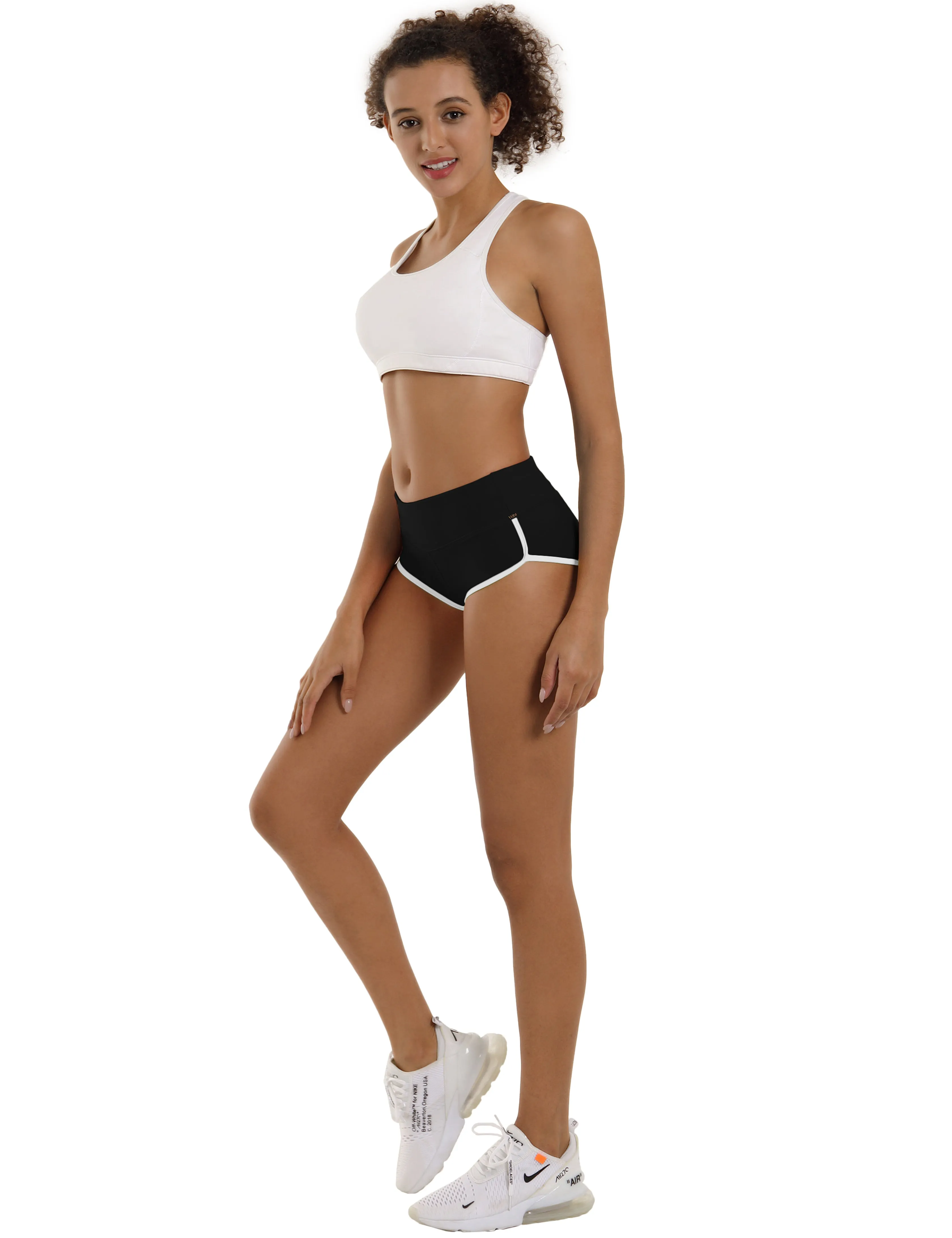 Sexy Booty Running Shorts black_Running