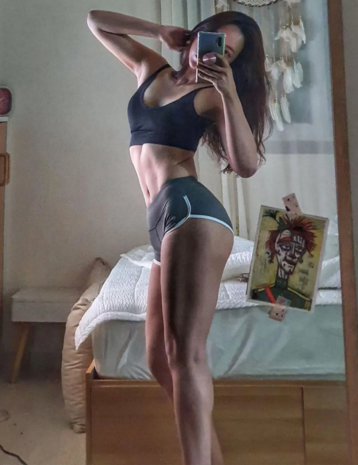 Sexy Booty Running Shorts shadowcharcoal ins_Running