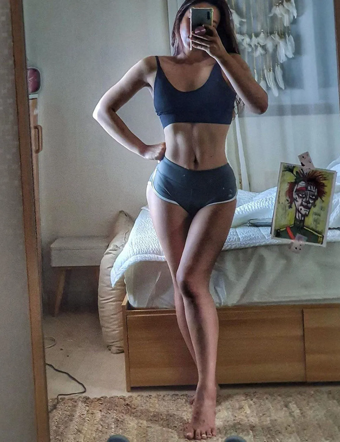 Sexy Booty Running Shorts shadowcharcoal ins_Running