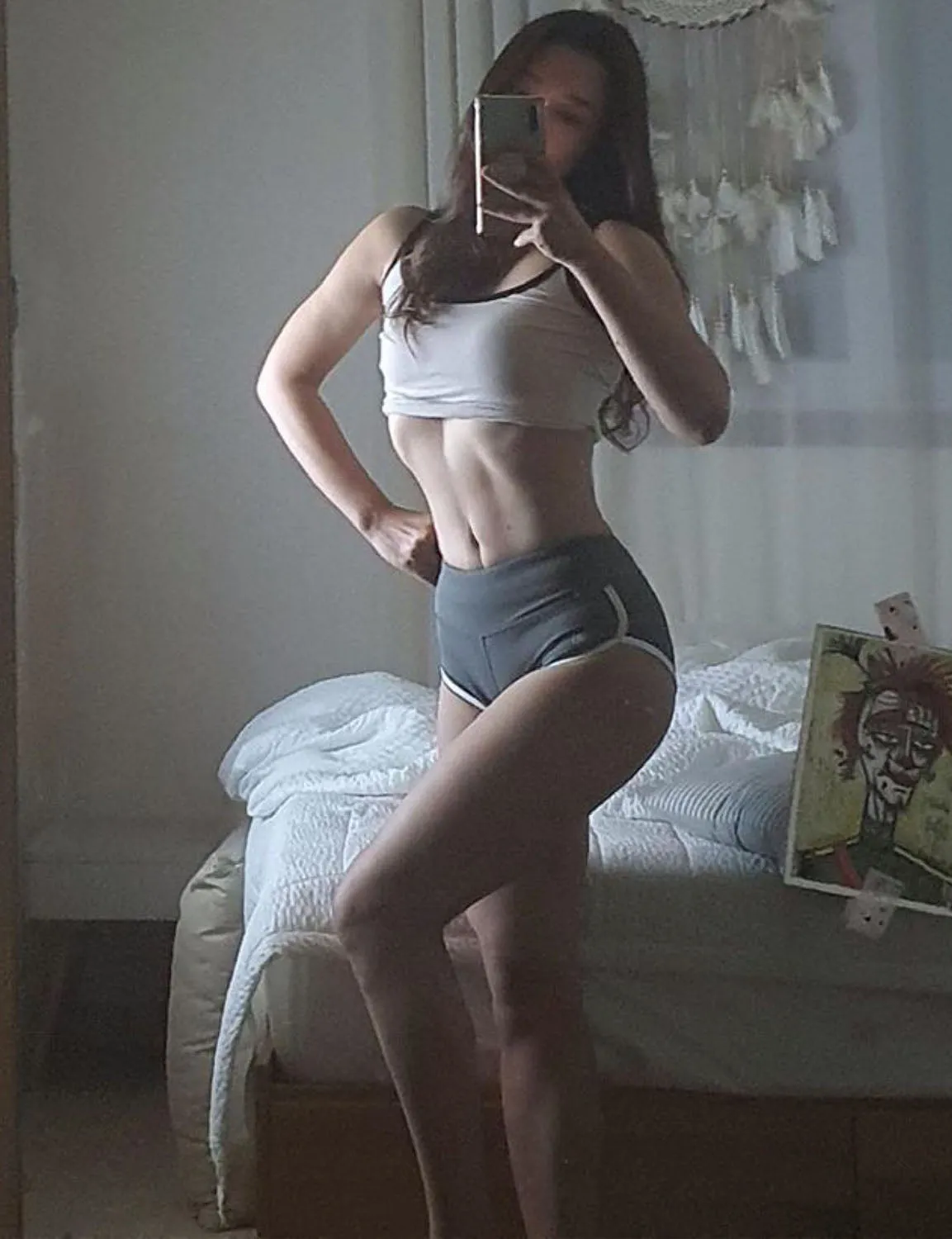 Sexy Booty Running Shorts shadowcharcoal ins_Running