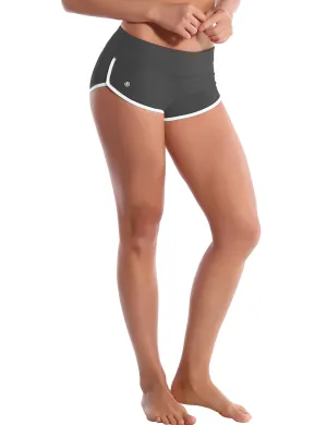 Sexy Booty Running Shorts shadowcharcoal_Running