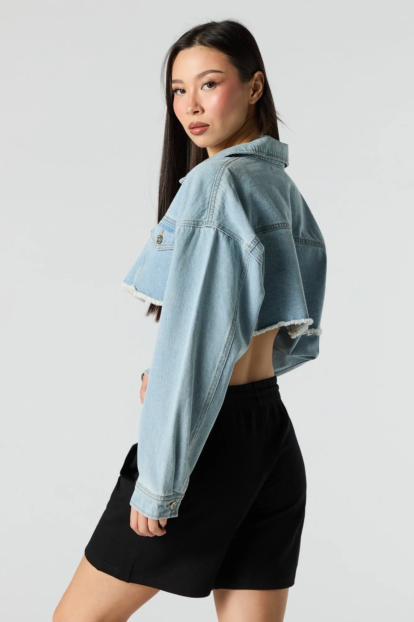 Short en molleton à taille coulissante