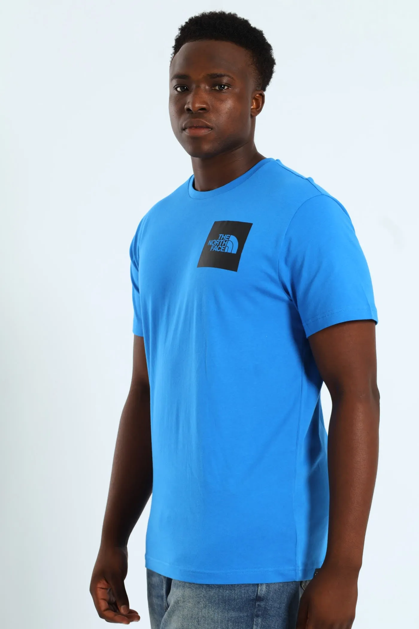 Short Sleeve Fine Tee - Blue