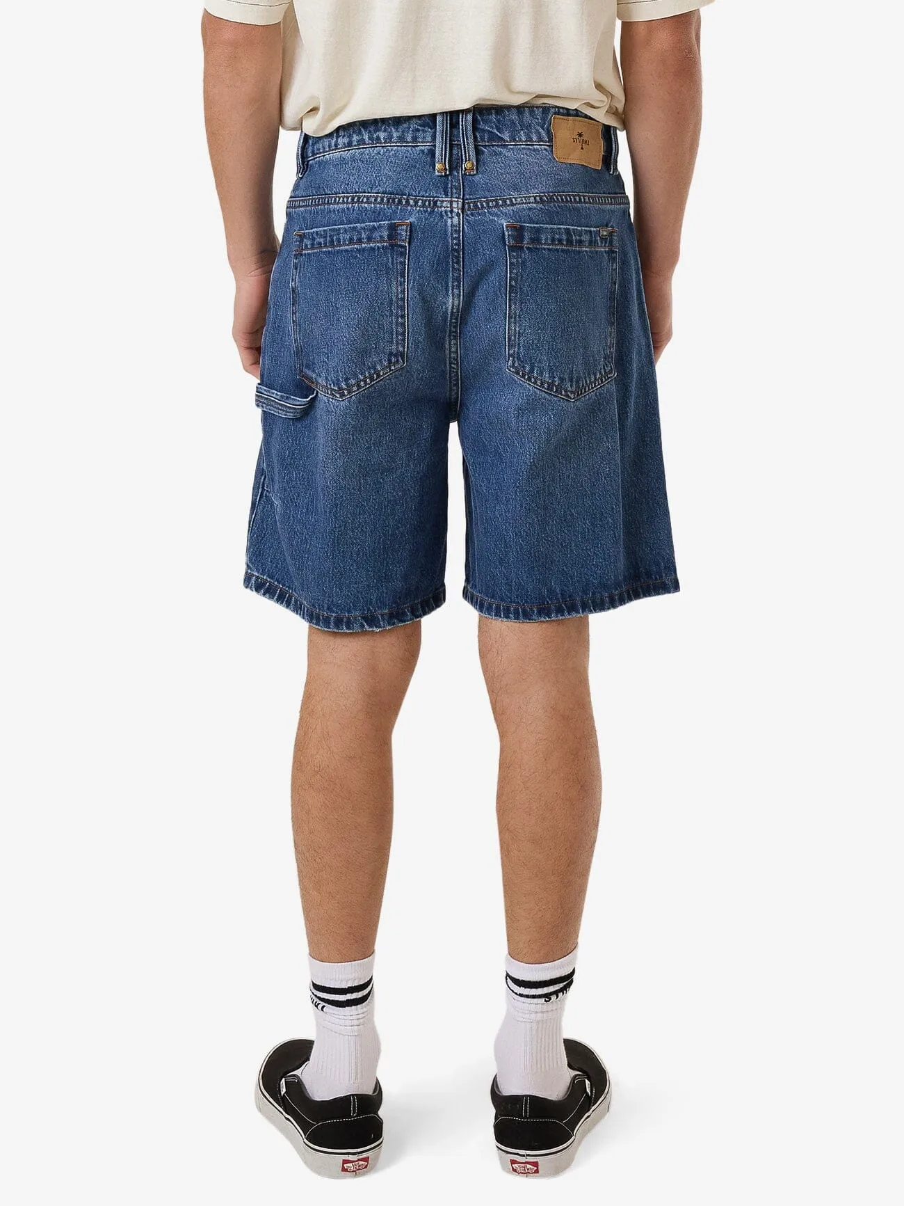 Slacker Denim Short - Double Rinsed Blues