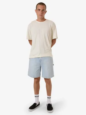 Slacker Denim Short - Ether Blue