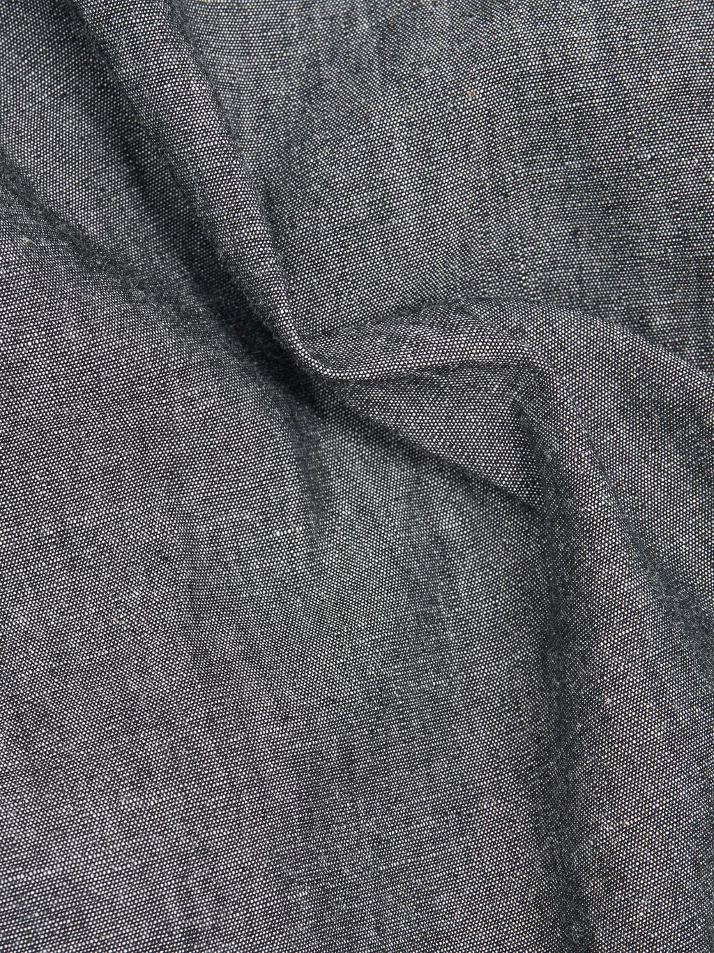 Sugar Cane Black Chambray Work Shirt