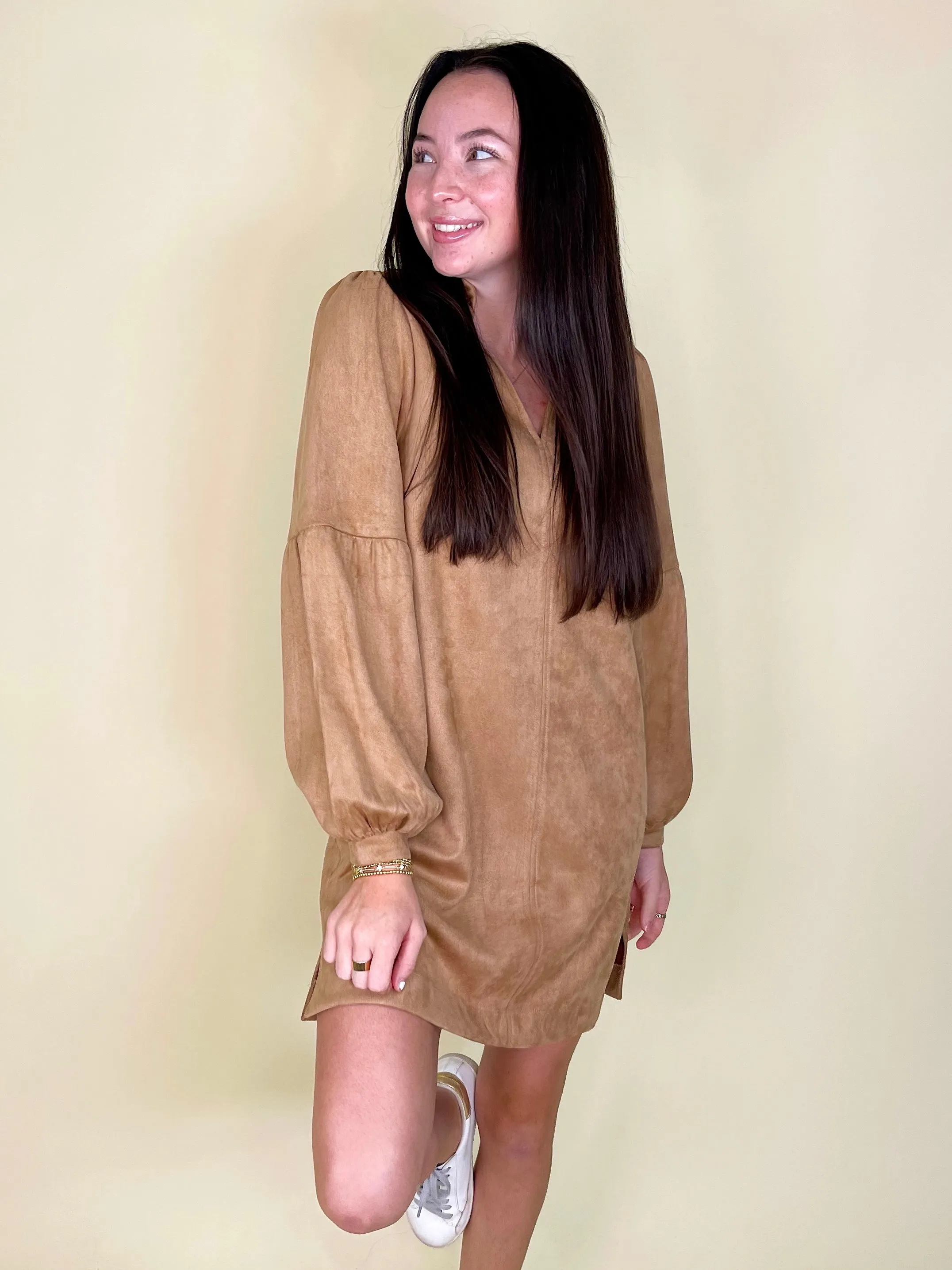The Ryder Suede Dress