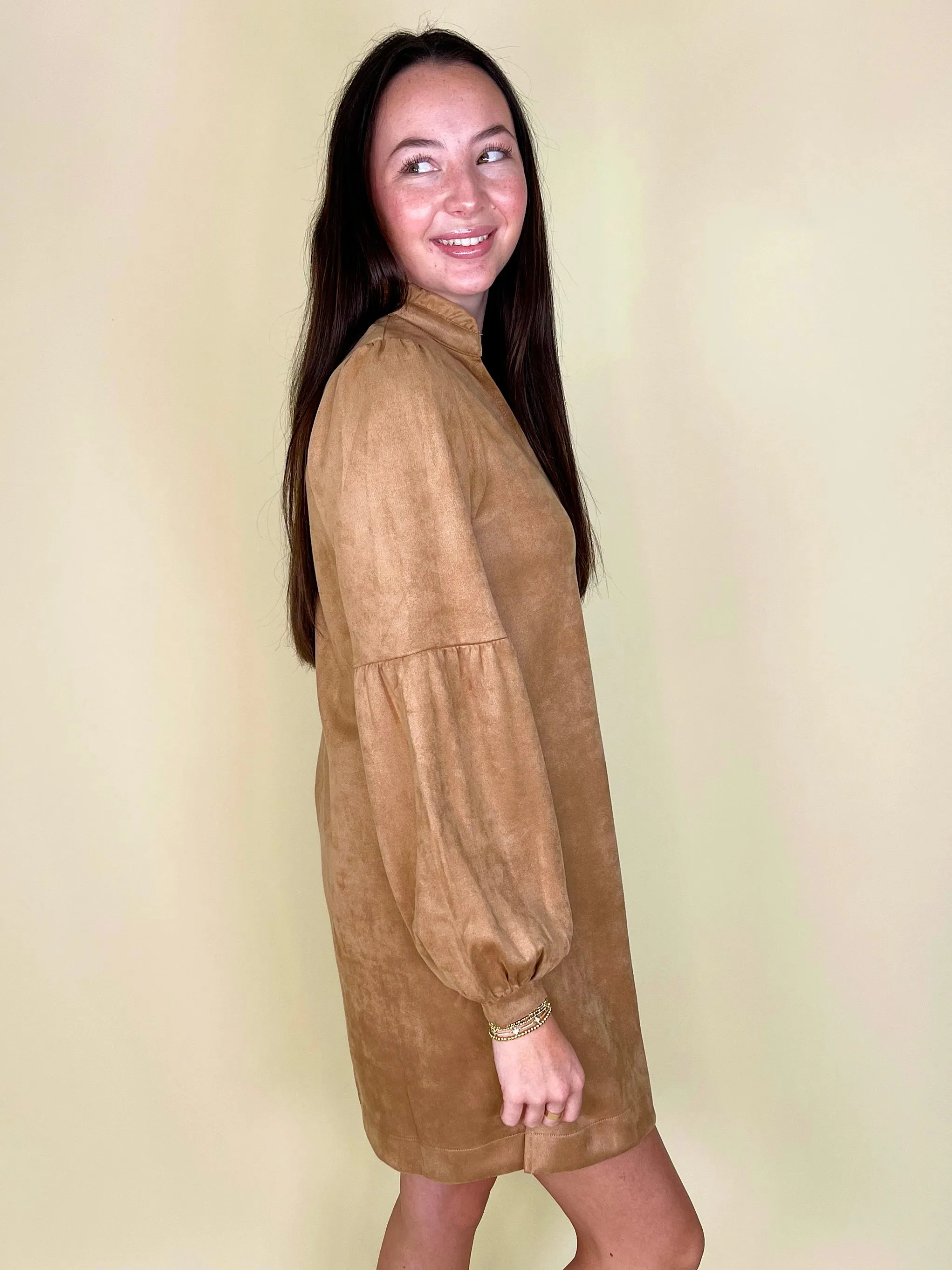 The Ryder Suede Dress