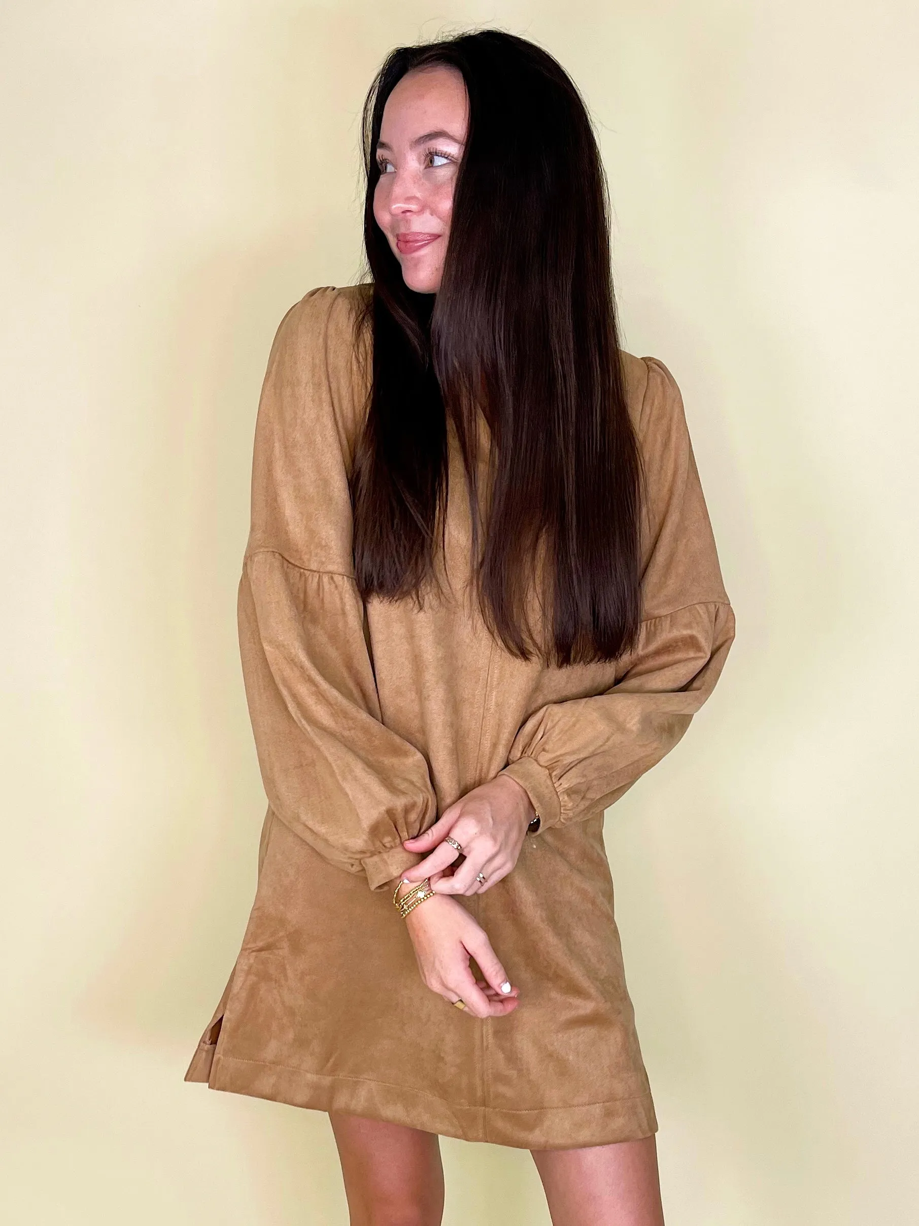 The Ryder Suede Dress