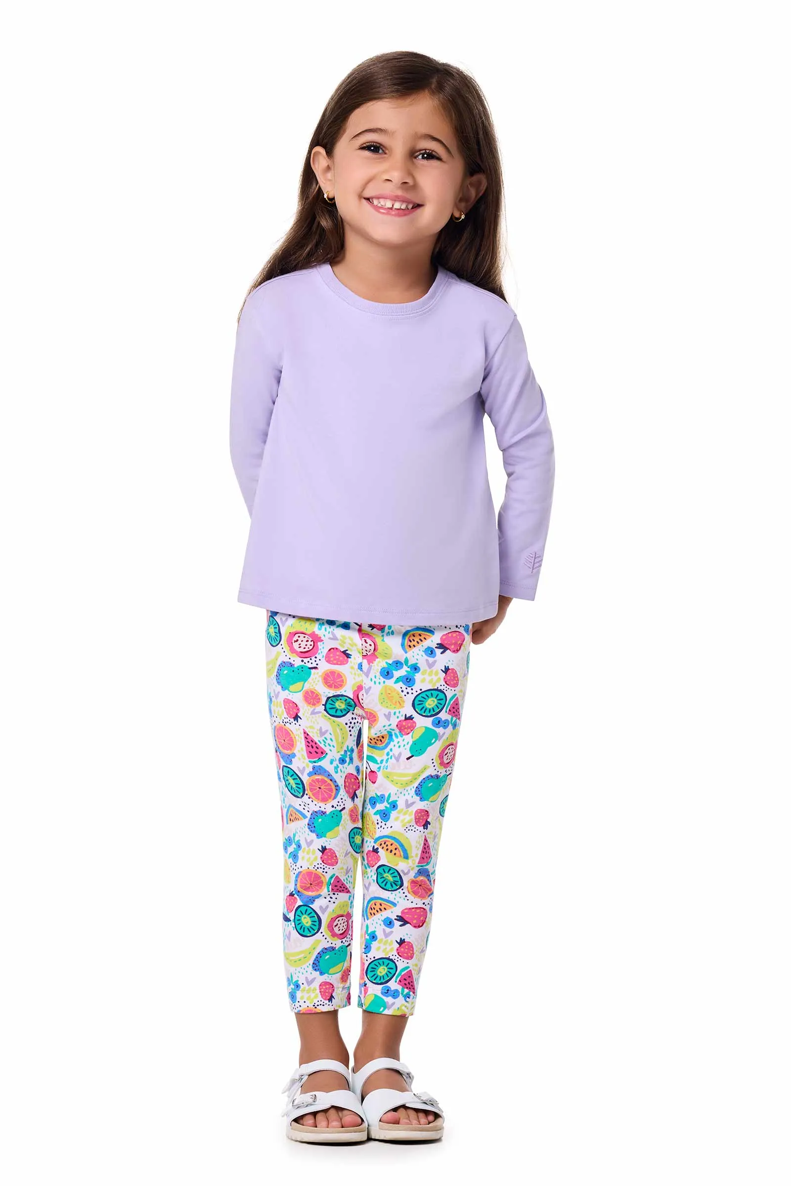 Toddler Coco Plum Everyday Long Sleeve T-Shirt | Lavendula