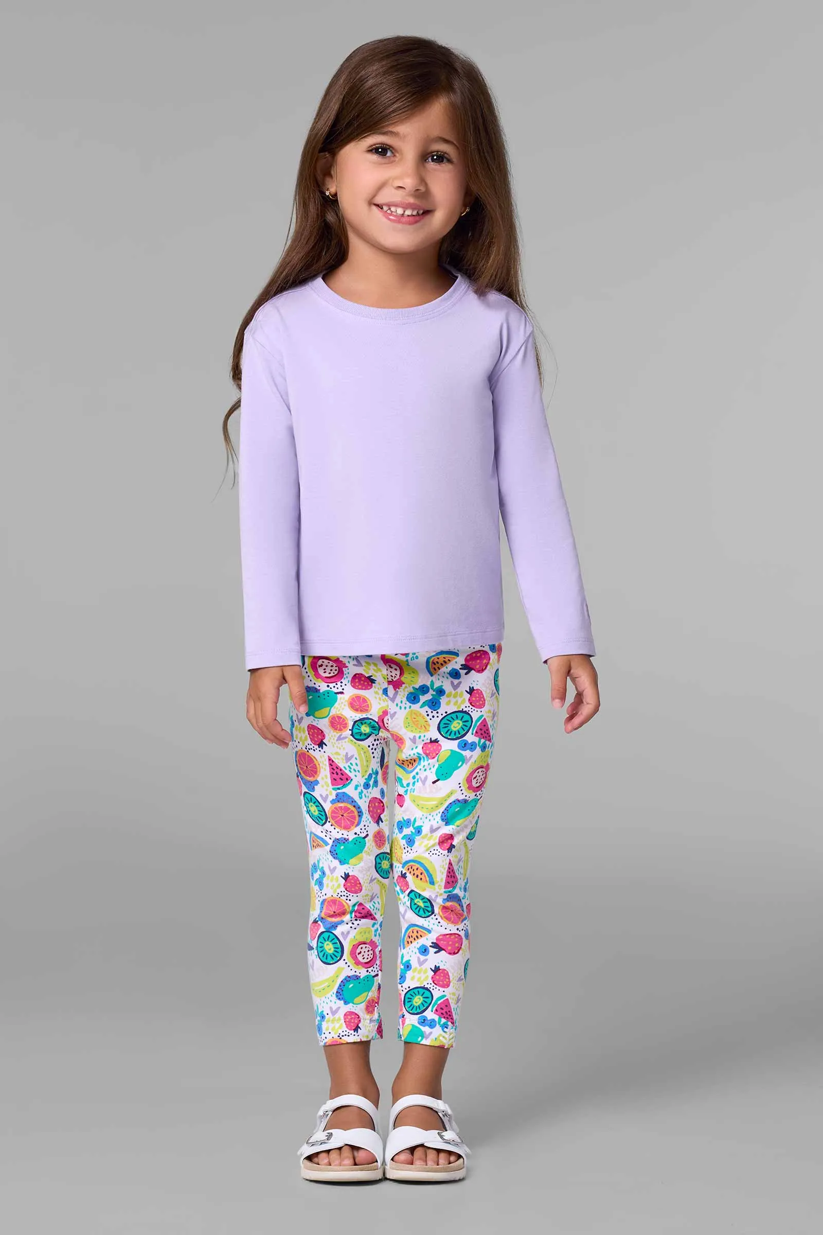 Toddler Coco Plum Everyday Long Sleeve T-Shirt | Lavendula