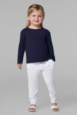 Toddler Coco Plum Everyday Long Sleeve T-Shirt | Navy