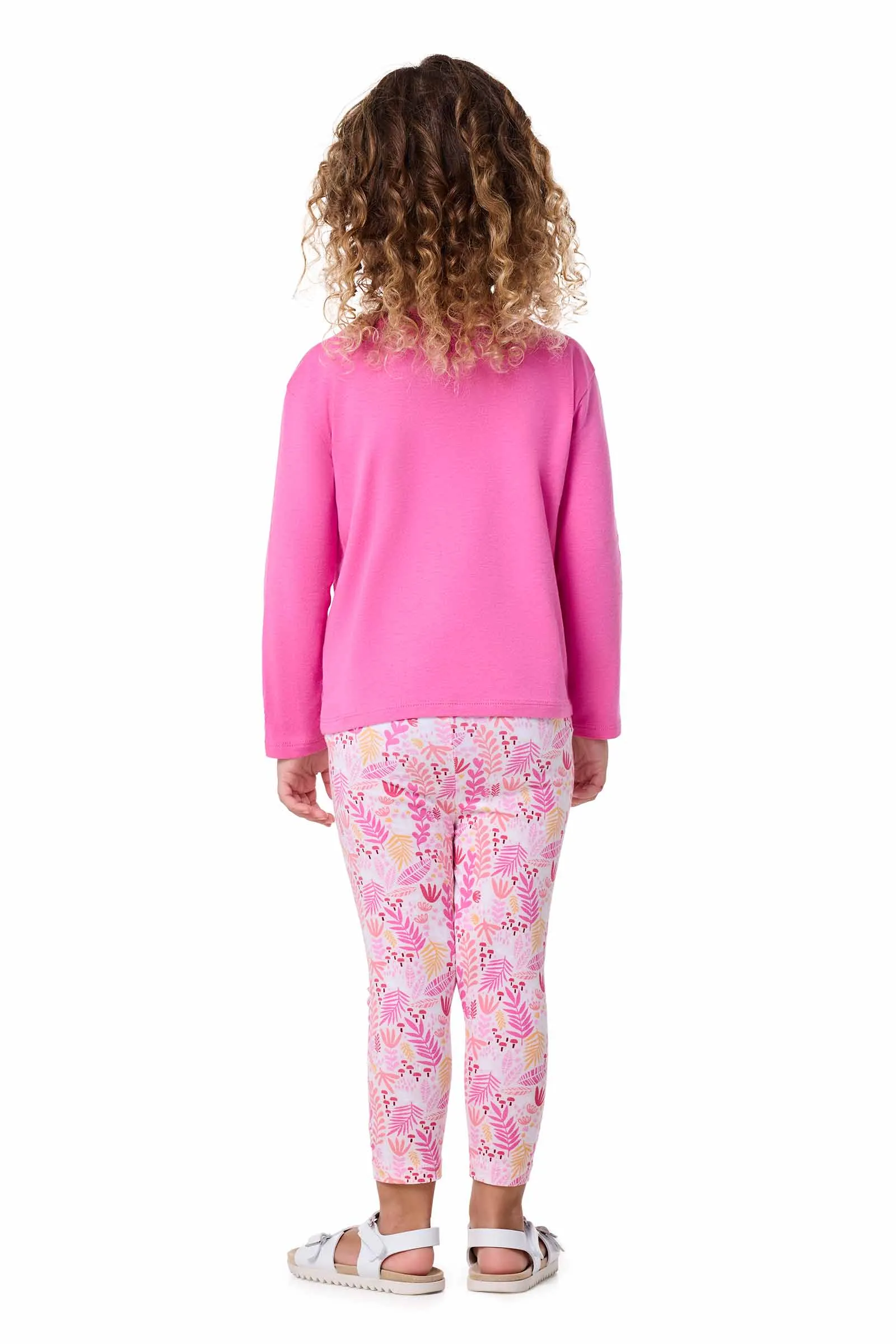 Toddler Coco Plum Everyday Long Sleeve T-Shirt | Tulip Pink